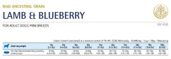 Farmina ND LG adult MINI lamb blueberry 2,5kg