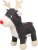 FLAMINGO Christmas Toy Araceli plyšový sobík - vianočná hračka pre psa