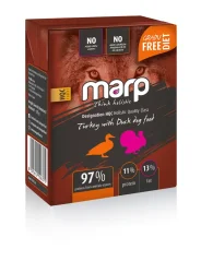 Marp konzerva pre psov Tetrapack morka s kačicou 375g 
