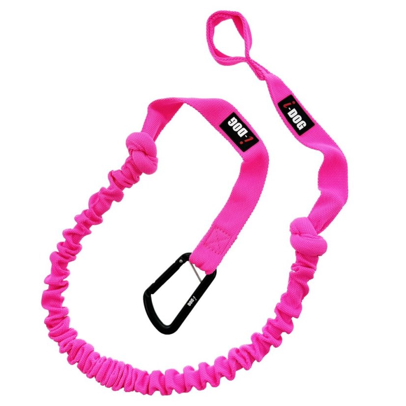 I-DOG Amortizérové vodítko canicross ONE rose