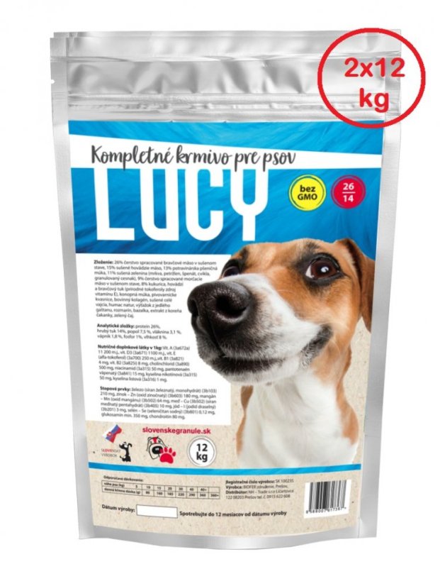 Lucy 26/14 2x12kg