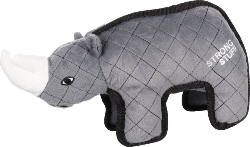 FLAMINGO TOY STRONG pevná hračka pre psa Nosorožec  1