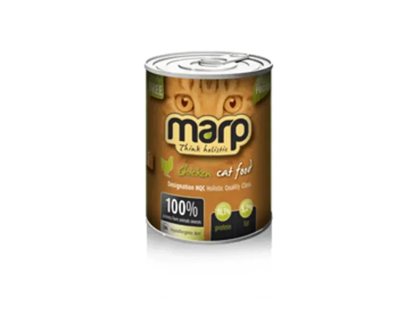 Marp konzerva pre mačky Chicken s kuracím mäsom pre dospelé mačky, mačiatka a obézne mačky 400g 1