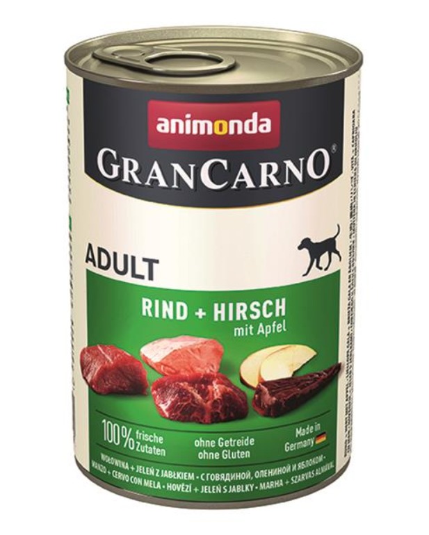 Animonda Gran Carno adult hovädzie, jeleň, jablko 6x800 g