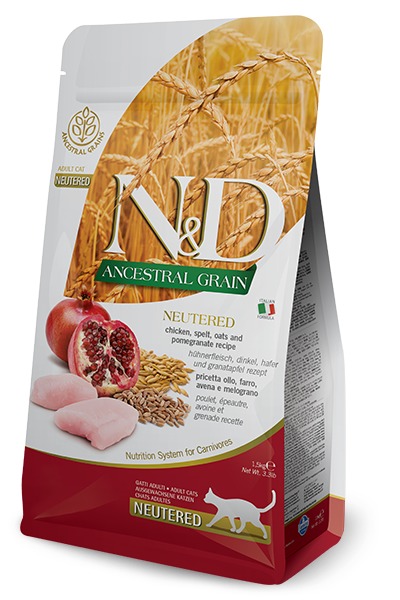 Farmina ND CAT LG adult neut chicken pomegranate 5 kg