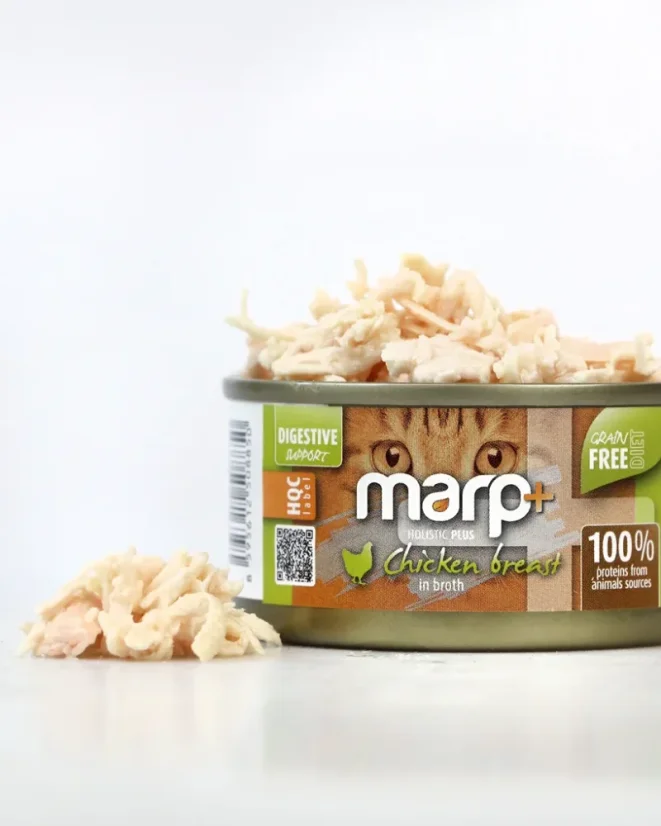 Marp Holistic+ konzerva pre mačky Kuracie prsia vo vývare 70g 3