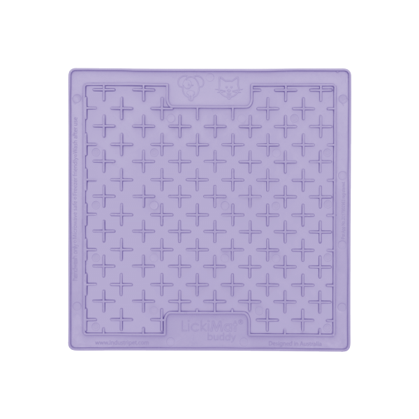 LickiMat Buddy lízacia podložka 20x20 cm LAVENDER LIMIT