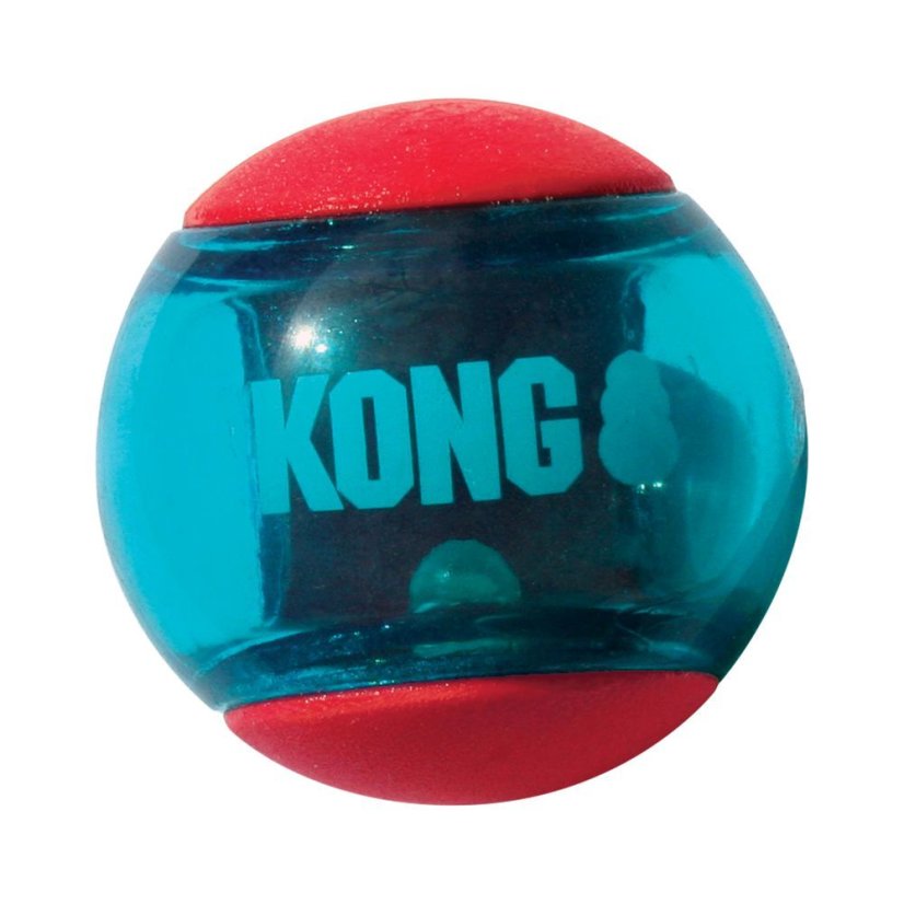 KONG Squeezz Action Red S 5 cm 3ks