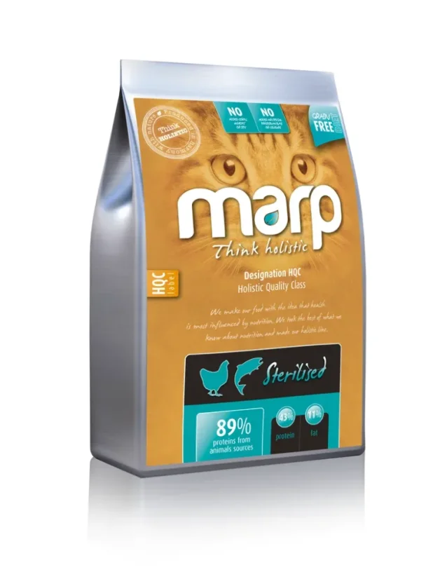 Marp Holistic CAT Sterilised pre kastrované a staršie mačky 2kg 1