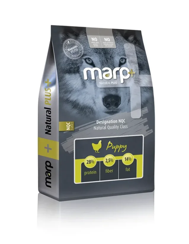 Marp Natural+ Puppy 2kg kompletné krmivo pre šteňatá všetkých plemien