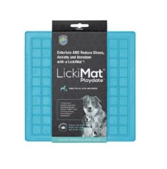 LickiMat Playdate lízacia podložka 20x20 cm tyrkysová