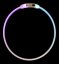 FLAMINGO LED COLLAR RAINA MULTICOLOUR 20-63CM 8MM