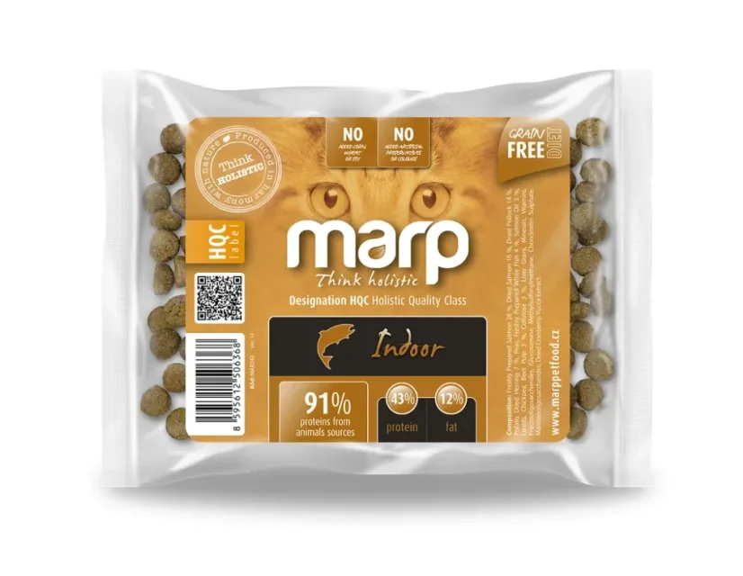 Marp Holistic CAT Indoor pre dospelé a staršie mačky vzorka 70g