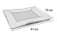 FLAMINGO cooling Bed - chladiaci pelech veľkosť  L 76x91x6 cm 1