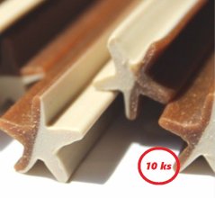 JUKO Dentálna tyč dvojfarebná 12 cm 10 ks