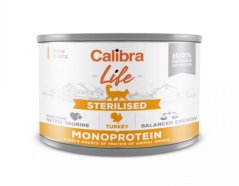 Calibra Life CAT Sterilised turkey 6x200g