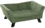 Pohovka pre malého psa FLAMINGO Sofa Damario 62,5x43cm zelená