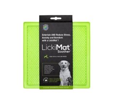 LickiMat Soother lízacia podložka 20x20 cm zelená