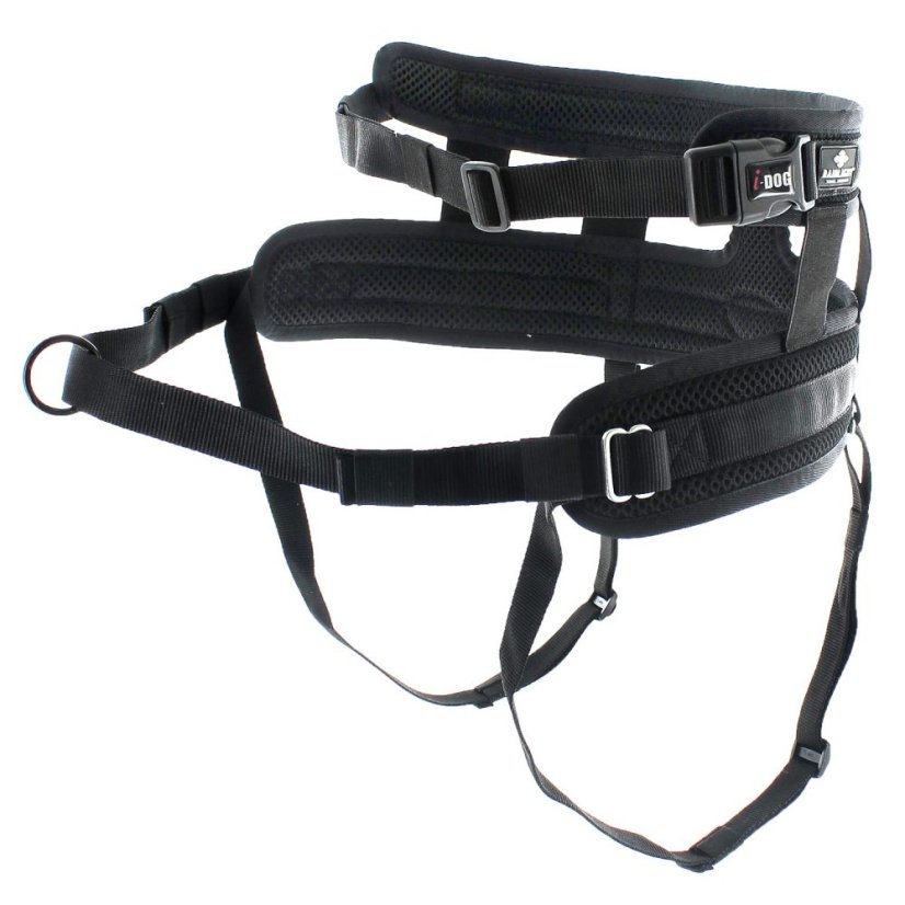 I-DOG Sedák canicross RAIDLIGHT black 1