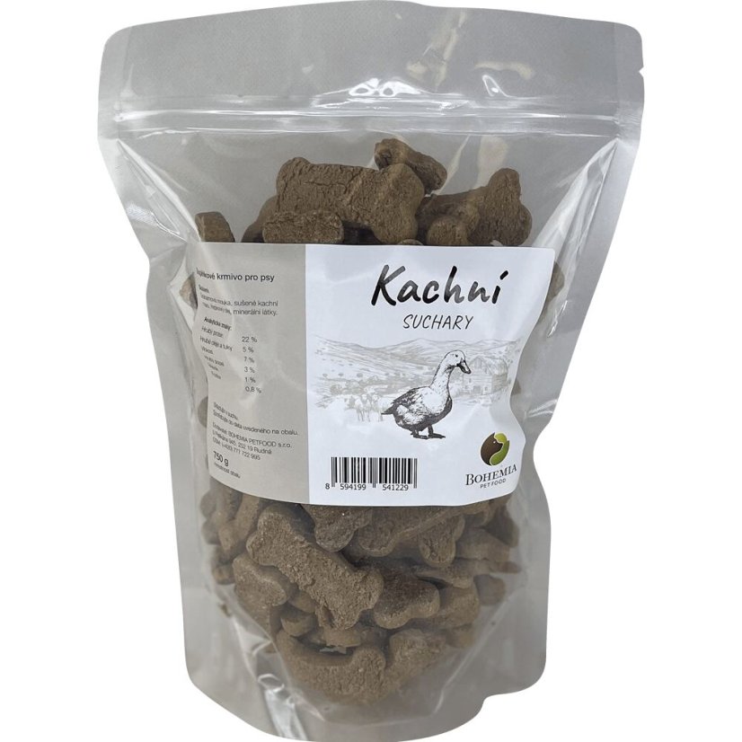 BOHEMIA Kačacie sucháre 750g