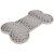 Flamingo Lick Pad Bone L 29,8 cm sivá