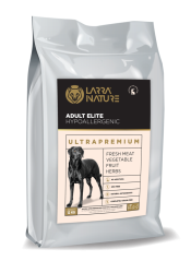Larra Nature Adult Ultrapremium 26/14 12kg - grain free krmivo pre psov s citlivým trávením, kastrovaných psov a fenky, pre starších a obéznych psov - nový obal