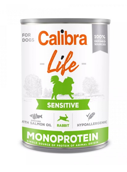 Calibra Life Sensitive Rabbit 6x400 g