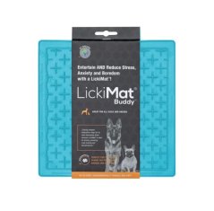 LickiMat Buddy lízacia podložka 20x20 cm tyrkysová