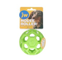JW HOL-EE Roller S 9 cm Green - dierovaná loptička pre psa