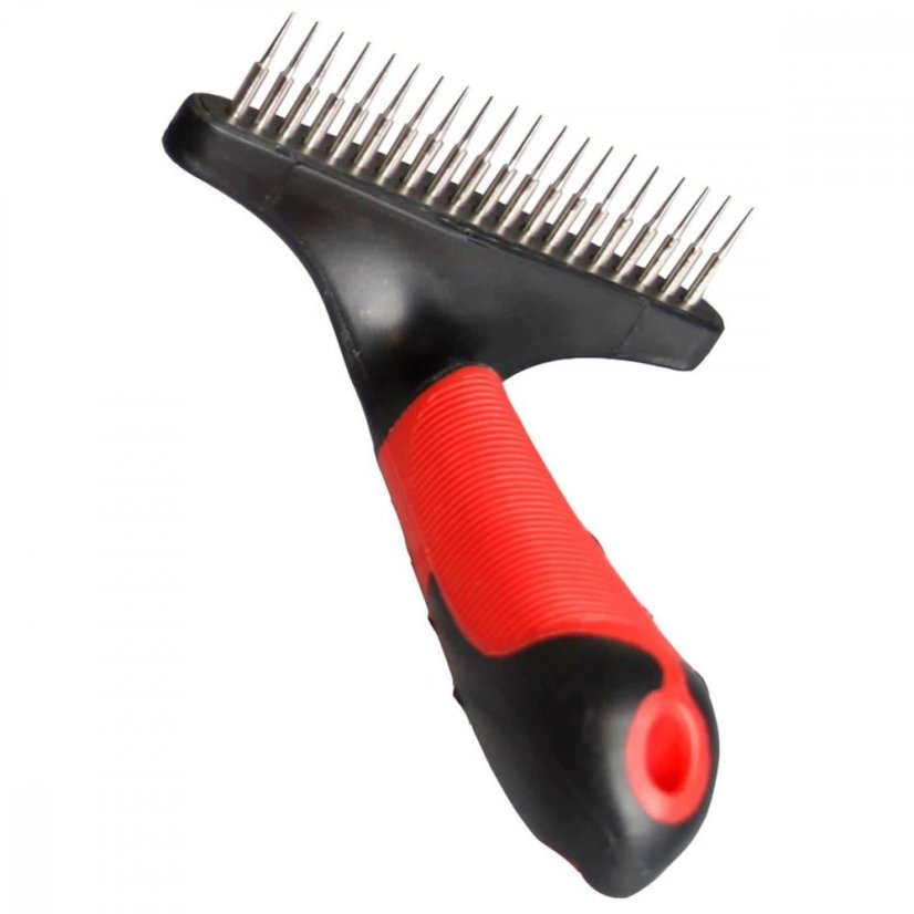 Flamingo Undercoat Rake Single Row Long hrebeň L