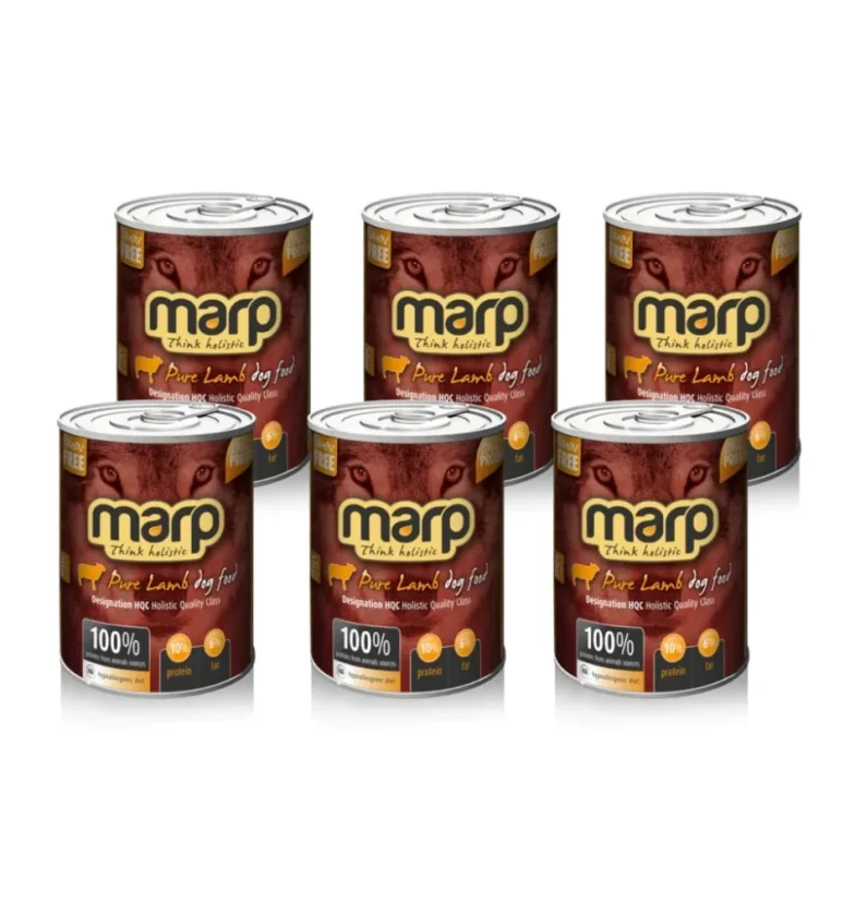 Marp konzerva pre psov  Lamb s jahňacím 6x400g 6