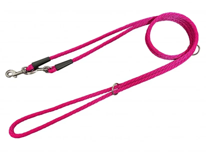 B&F vodítko prepínacie, lano, špirála, 1x240cm fuchsia