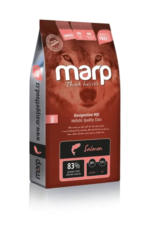 Marp Holistic Salmon lososové granule bez obilnín pre dospelých psov a šteňatá všetkých plemien 12kg
