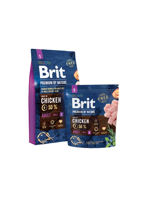 BRIT Premium by Nature Dog Adult S 8 kg