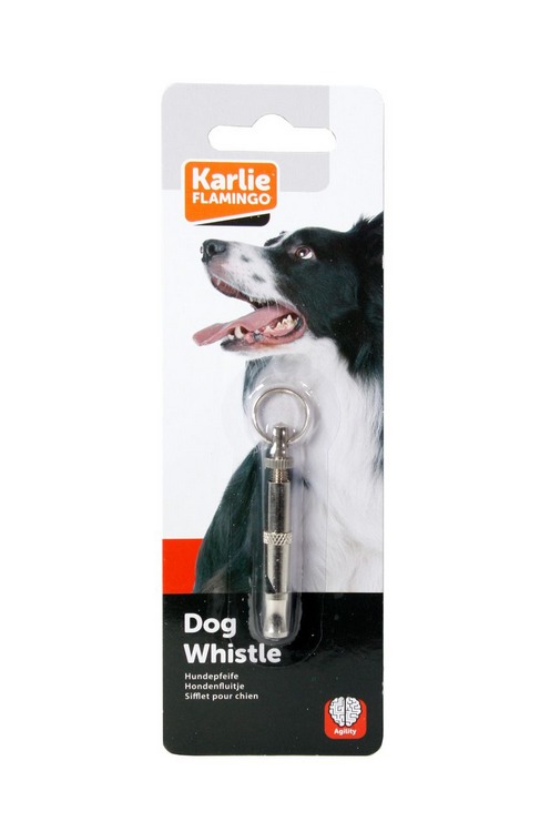 Flamingo píšťalka High-Frequency 5 cm kovová