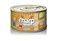 Marp Holistic+ konzerva pre mačky Kuracie paté s hovädzími kúskami 70g