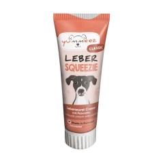 YUMMEEZ SQUEEZIE Leber - pasta pre psov pečeňová 75g 2