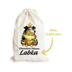 Vianočný balíček s menom psa obsahuje Marp pamlsky a hračku. Personalizovaný darček pre psa - STROMČEK, MALÝ 2
