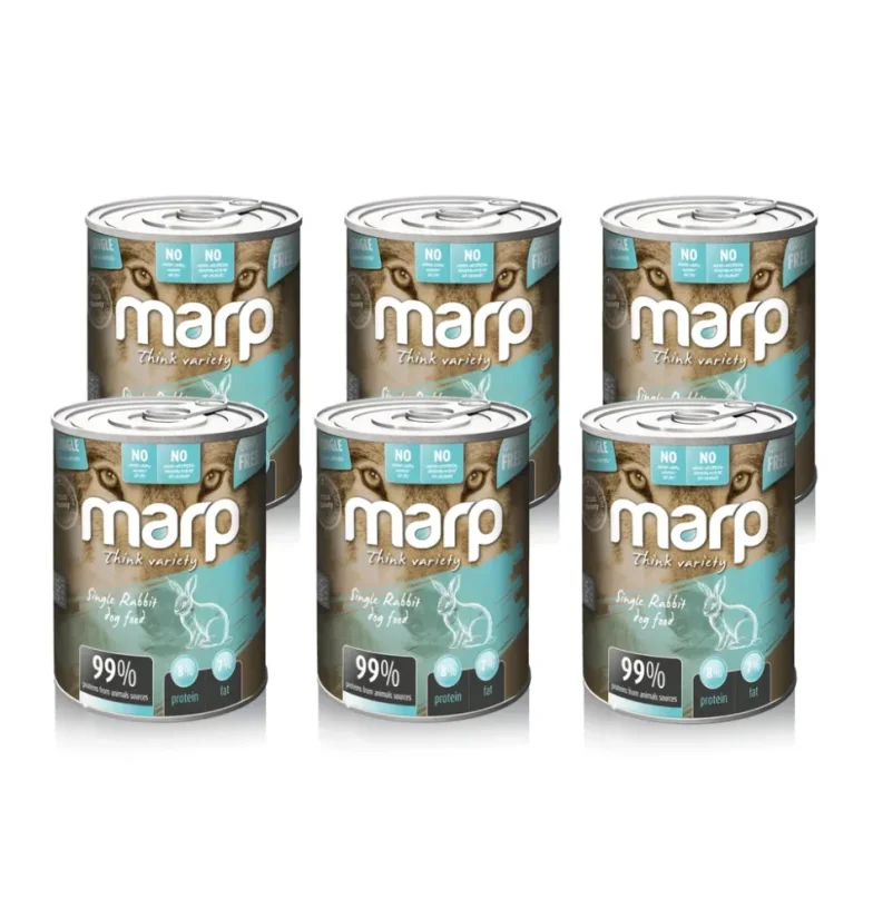 Marp konzerva pre psov Variety Single králik 6x400g 6