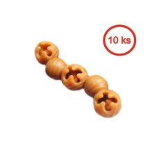 Juko húsenica s mäsom MIX 10 cm 10 ks