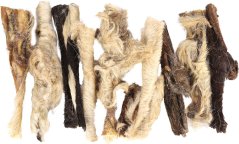 FLAMINGO NATURE SNACK jahňacia koža z hlavy so srsťou 200g