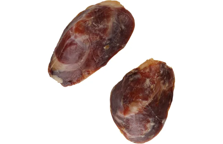 FLAMINGO NATURE SNACK bravčová bedrová kosť na hryzenie - prosciutto, 2ks