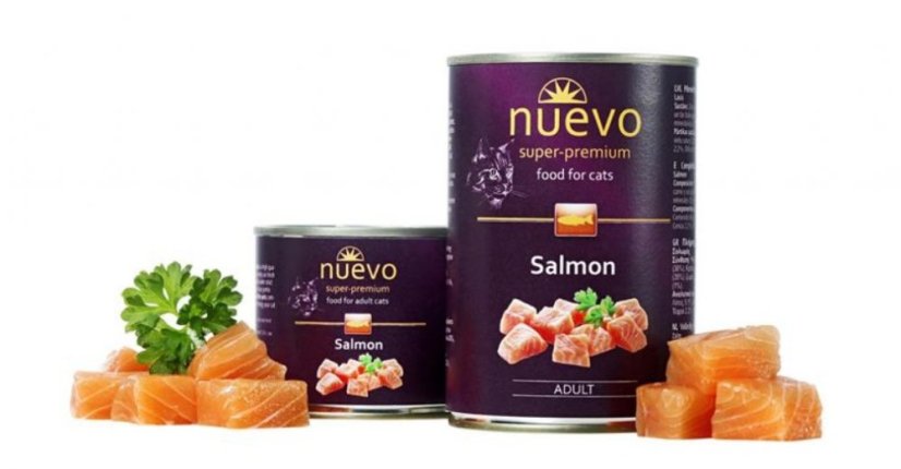 NUEVO CAT Adult Salmon 6x200 g
