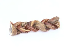 Marp Treats Buffalo Braided Stick sušený zapletený penis - prírodný dentálny pamlsok pre psa 150g 1