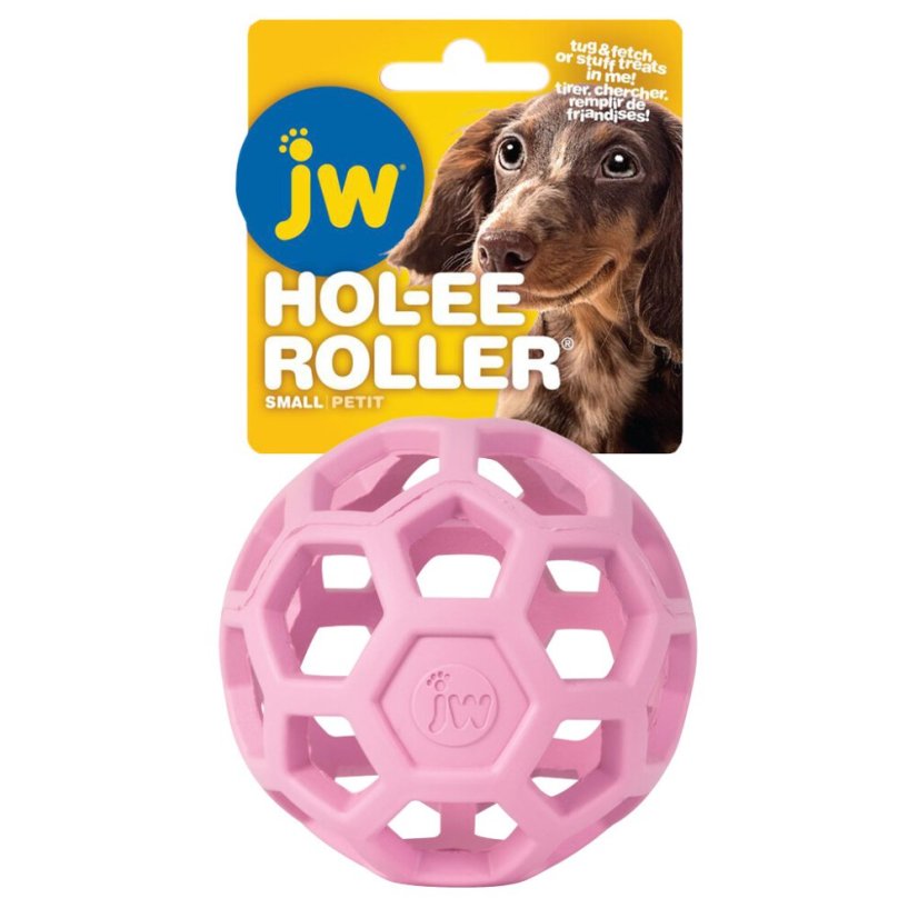 JW HOL-EE Roller M 13 cm Pink