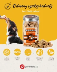 KIWI WALKER mrazom sušené rybacie 70g pochúťka pre psa aj mačku 1