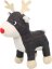 FLAMINGO Christmas Toy Araceli plyšový sobík - vianočná hračka pre psa