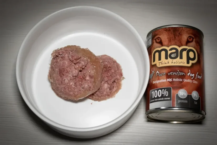 Marp konzerva pre psov  Venison so zverinou 400g 5
