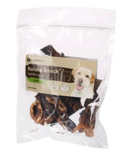 FLAMINGO NATURE SNACK jahňacie pľúca 200g