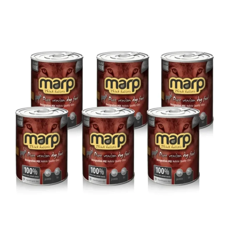 Marp konzerva pre psov  Venison so zverinou 6x400g 8